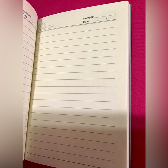 The Overthinker Pale Blue Vegan Suede Journal - Picture 2 of 3